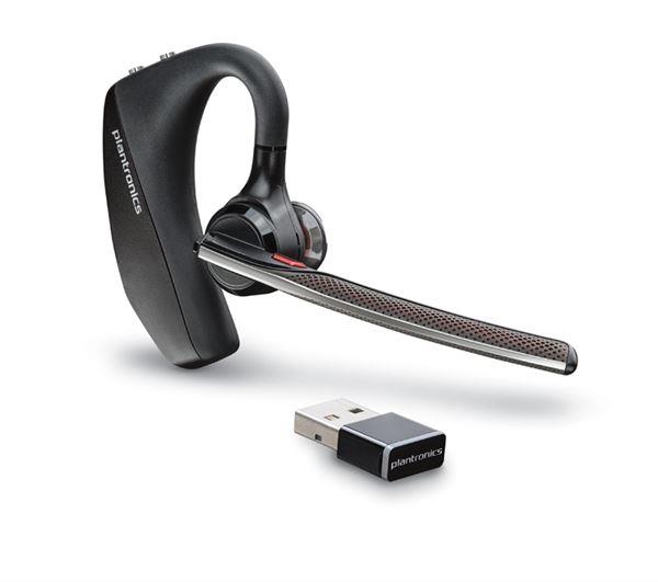 Auricolare Plantronics Voyager 5200 con dongle USB-A