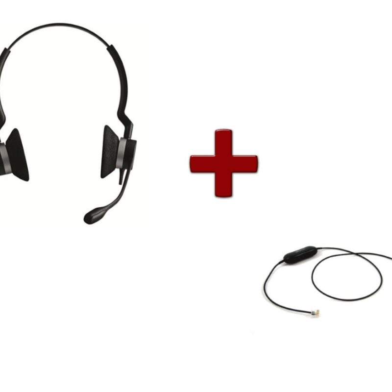 Jabra Biz 2300 duo + cavo telefonico